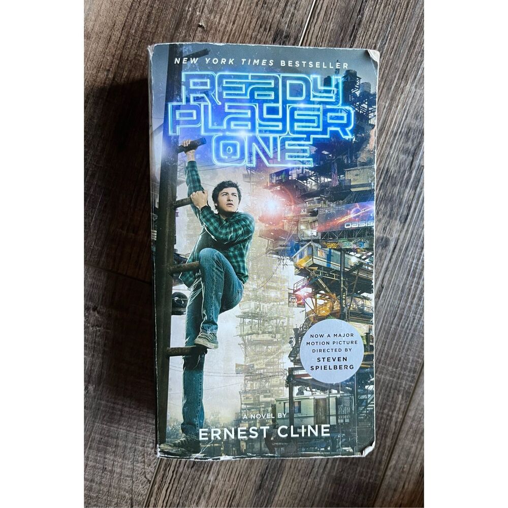 Ready Player One paperback book & Ready Player Two hard cover book -  Ernest Cli